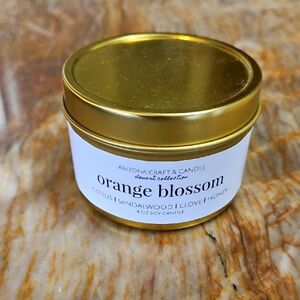 Orange Blossom Scented Candle